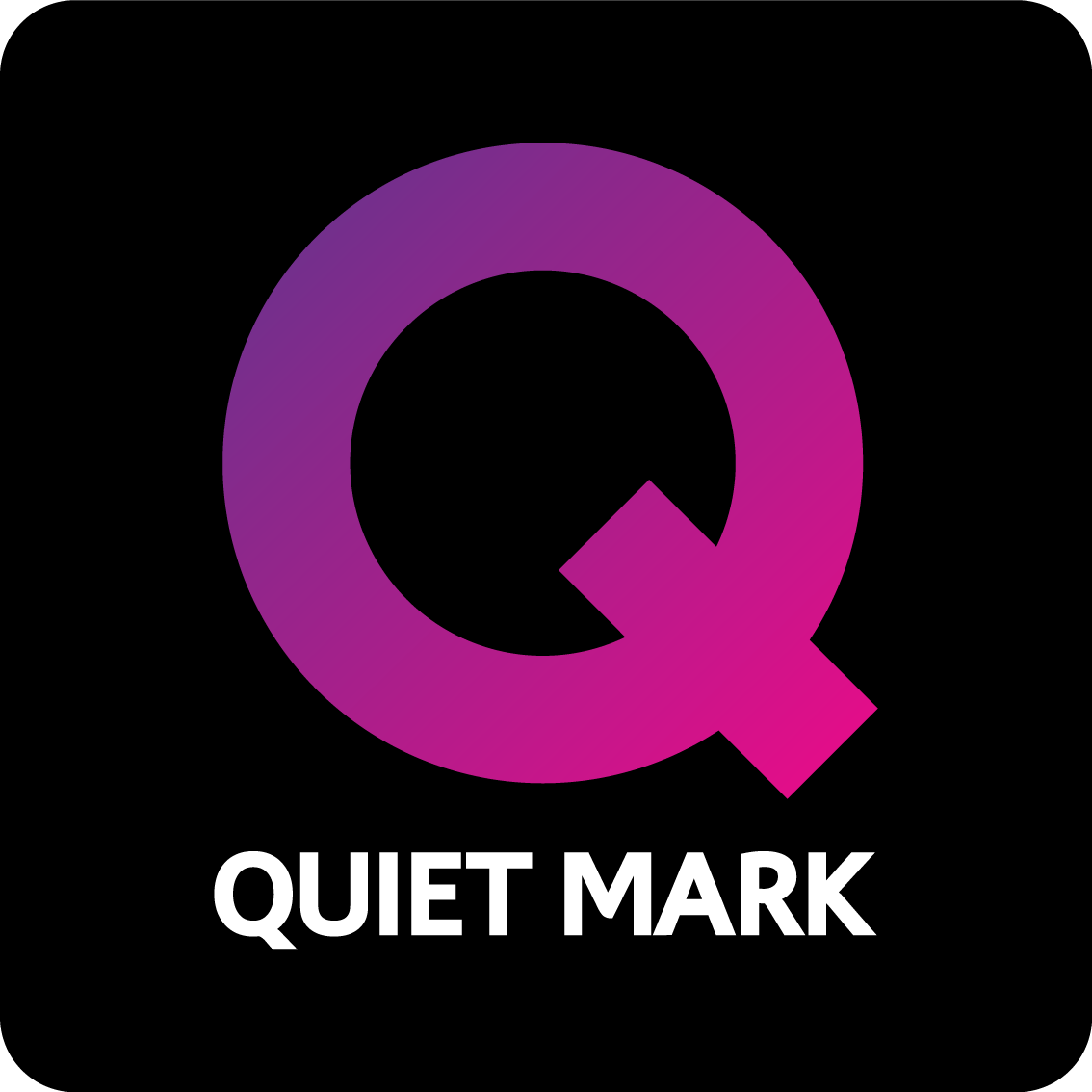 <p>Quiet Mark</p>
